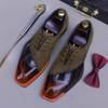 Khaki - Dark Brown