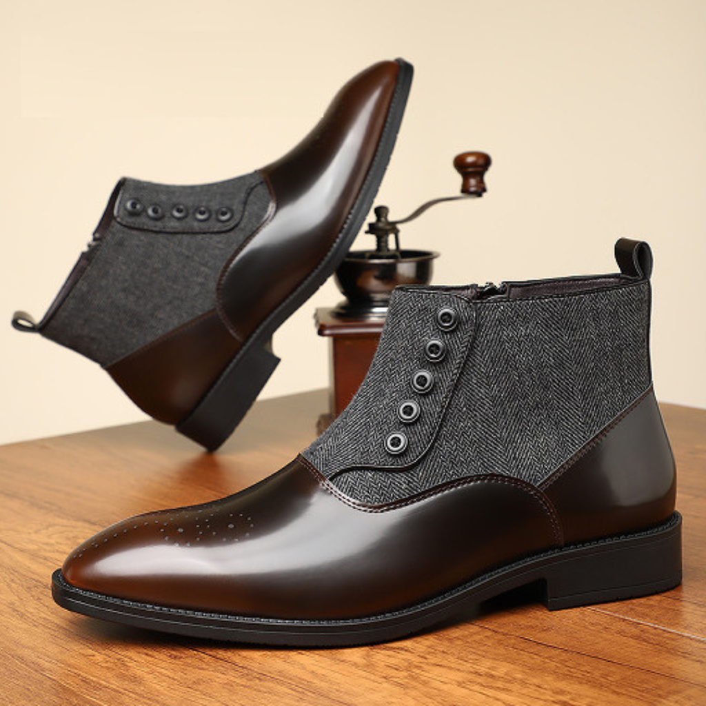 Gray - Dark Brown